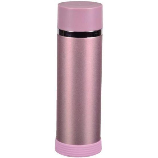 水筒 300ml 直飲み ステンレス アイス 06419　ストッパー マグ ピンク 内面 フッ素加工...