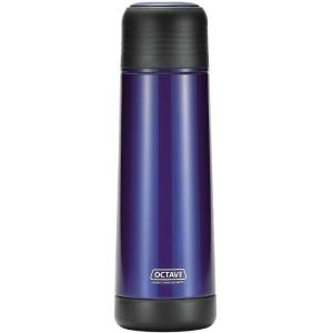 水筒 500ml パール金属 HB-1741 コップ付 広口 スリム ダブル ステンレス ボトル オ...