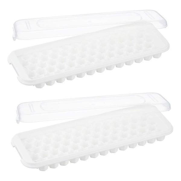 製氷皿 アイストレー H5236 クールランドアイストレー ヘキサゴン 蓋付 65個取 フタ付 粒氷...