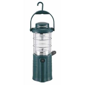 キャプテンスタッグユースフルダイナモ＆乾電池式LEDランタン　M-5130