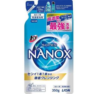 スーパーナノックス トップ スーパーNANOX 詰替 350g 詰め替え つめかえ 詰替え 洗濯洗剤　ナノックス｜amart-e