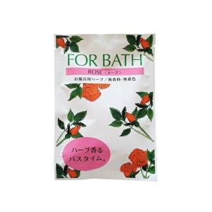 天然ハーブ、バスタイム、入浴剤｜FOR BATH フォアバス ローズ お風呂用ハーブ