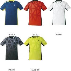 ゴーセン GOSEN ゲームシャツ T1726 TOP種目別スポーツテニスウェア メンズ ユニセックス ユニホーム ゲームシャツ