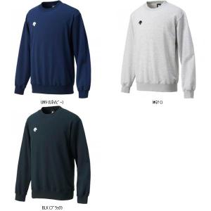 デサント スウェット 丸首スウェットシャツ DMC-2602 DS-DMC2602-BLK-XA