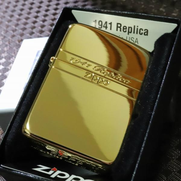 限定ZIPPO 1941レプリカ サイドシェル ゴールド 限定ナンバー入り プレゼント 人気 高級 ...