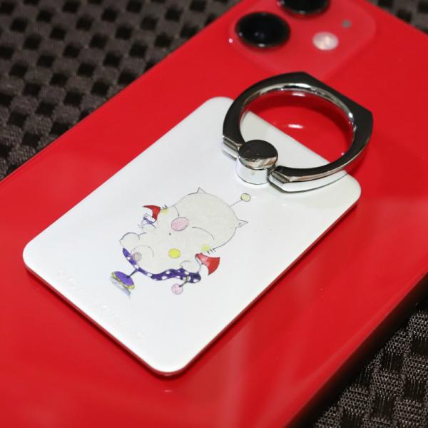 【天野喜孝】FF モーグリ スマホリング 携帯リング iphone ring キャラクターリング A...