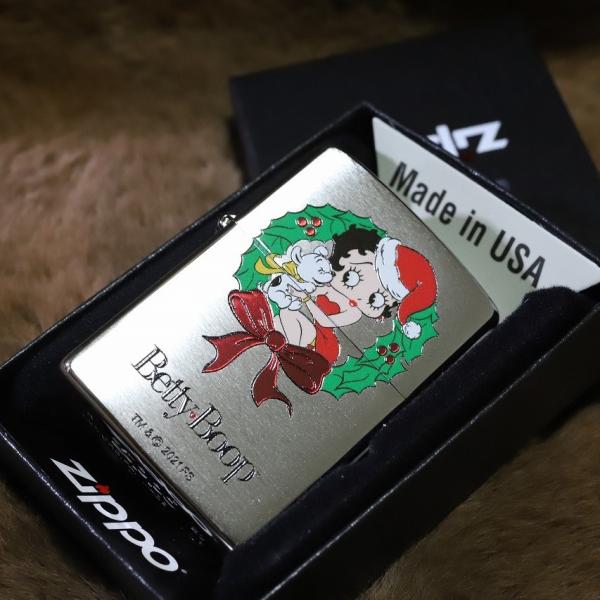 限定ZIPPO Betty Boop 2021年クリスマスモデル ベティーブープ ジッポ Betty...