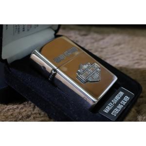 純銀ZIPPO HARLEY-DAVIDSON...の詳細画像1