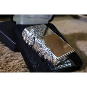 純銀ZIPPO HARLEY-DAVIDSON...の詳細画像2