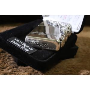 純銀ZIPPO HARLEY-DAVIDSON...の詳細画像3