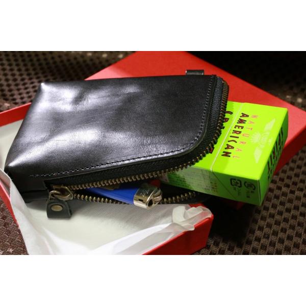 【全6色】栃木レザー 本革製 シガレットケース Sサイズ 煙草ポーチ 人気ブランド タバコケース た...