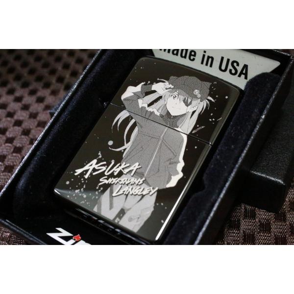 エヴァZIPPO エヴァンゲリオン 新劇場版アスカ＆二号機  限定ナンバー入り 人気 EVA プレゼ...