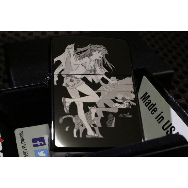 エヴァZIPPO エヴァンゲリオン アスカ 私服 ジッポ 限定シリアルナンバー入り 人気 プレゼント...