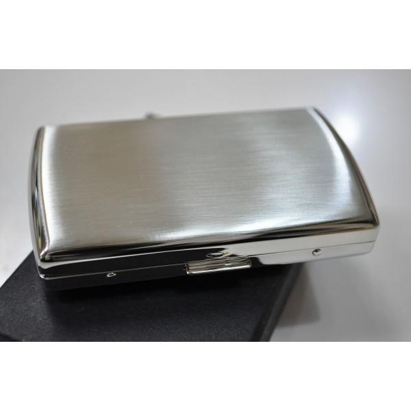 PEARL シルバーサテン シガレットケース ヴィーナス 85mm 12本 人気 ブランド タバコケ...