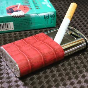 Pearl 高級 純銀 シガレットケース ヴィーナス 85mm 12本 国産