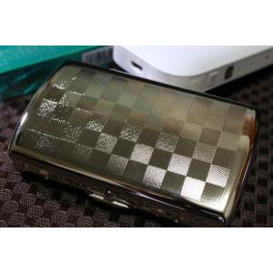 【iQOS】アイコス PEARLブランド シガレットケース ヒートスティック専用 20本 チェック柄...