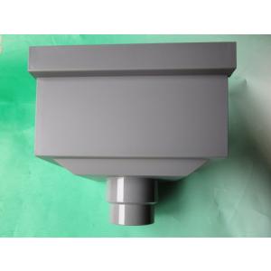 前高１３０ＷＩＤＥ　前高１３０ワイド　色：ねずみ　大型雨樋エアロアイアン　上合　集水器　９０Ｘ７５　パナソニック　ＫＫＷ２３３２｜amatoi-net2