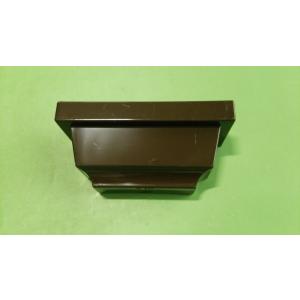 Ｘ７０　Ｘ７０Ｕ　ライナートップ　止り　止まり　エスロン雨樋　積水化学工業　新茶　しんちゃ　茶