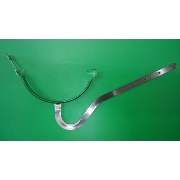 ステンレス製　１２０　半丸用　つる首　鶴首　Ｌ＝１８０足　タカヤマ金属製品