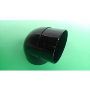 エルボ60(105°) ブラック 黒 KQ65...の詳細画像1