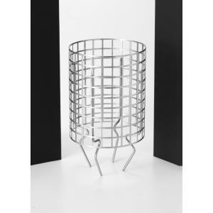 70年代 クリア プレスガラス テーブル セット売 専用ページのため購入不可❗️ ステンレス製 円筒型防塵網 89φ H120 t＝1．0 : あま