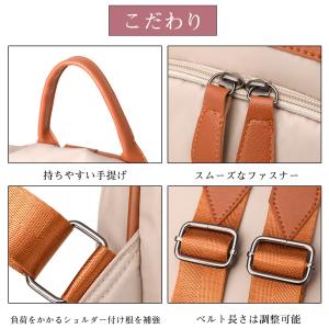 マザーズバッグ リュック レディース 防犯 防...の詳細画像2