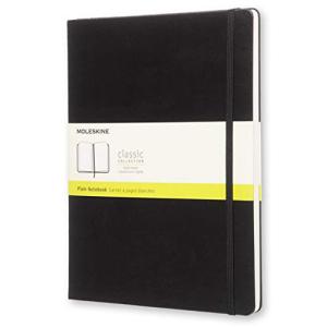 Moleskine Classic Notebook Extra Large Plain Black Hard Cover (7.5 x 10)の商品画像