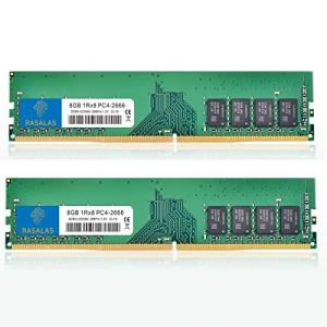 DDR4-2666(PC4-21300) 16GB×2枚 288Pin 16GB デスクトップメモリ PC4-21300 DDR4-2666 8GBX 2枚 1RX8 UDIMM PC