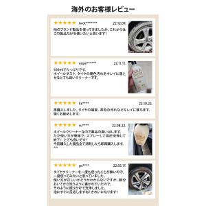 タイヤクリーナー ホイールクリーナー 車 茶色...の詳細画像4