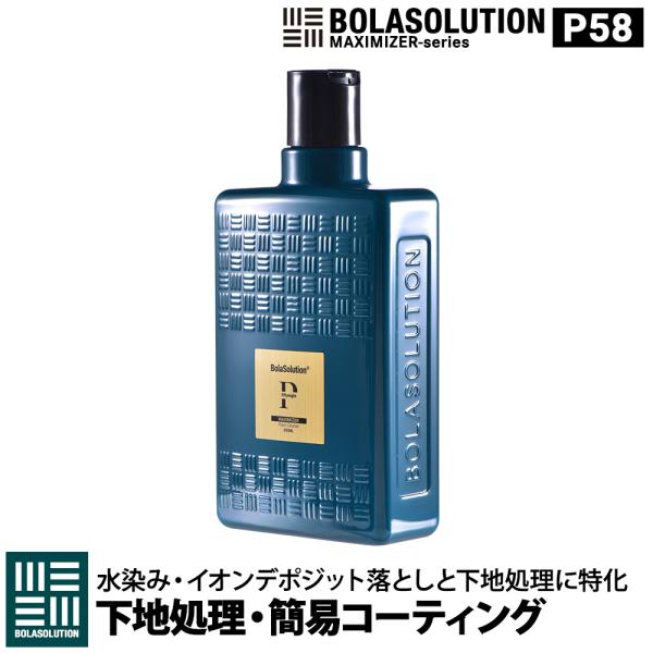 BolaSolution P58 下地処理 と 簡易コーティング が1本で施工可能 雨染み・イオンデ...