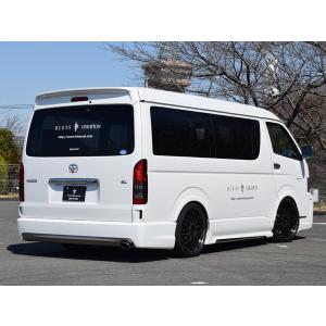 ハイエース 200系 TPDエアロ リアエアロバンパー 塗装済 ワイド