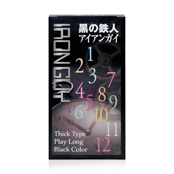 コンドーム 分厚い 厚め アイアンガイ IRONGUY 12個入 早漏防止 イボイボ つぶつぶ 人気...