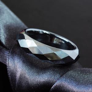 【高純度99.99％】 テラヘルツ ミラーカット 鉱石 くり抜き リング 指輪 天然石 パワーストーン 男女兼用