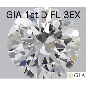GIA 鑑定書付 天然 ダイヤモンド ルース 2ct D FL 3EX 国内最安値保証 