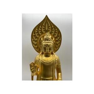 須賀東篁 】純金 ! 観音菩薩 24金 K24 つや消し 観音菩薩像 仏像 須賀東篁 】純金 ! 観音菩薩 24金 K24 つや消し 観音菩薩像 仏像