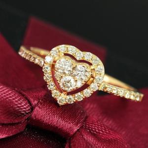 レディース リング サファイア 指輪 1.19ct 天然サファイア K18