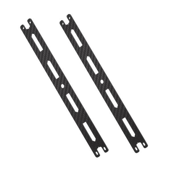 2x カーボントップデッキアクセサリー取り付けが簡単耐久性のあるトレイ部品の交換1：1カー用の軽量ス...