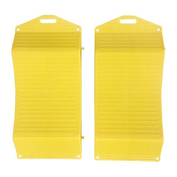 タイヤセーバーランプ ポータブル 視認性の高いフラットスポット パンク防止 イエロー 2個