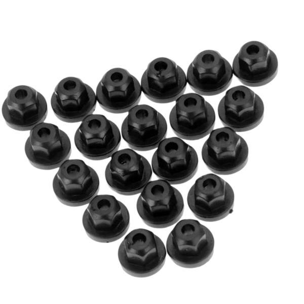 20xボディナッツフランジクリップアクセサリー16131176747実用的なプレミアムスペアパーツプ...