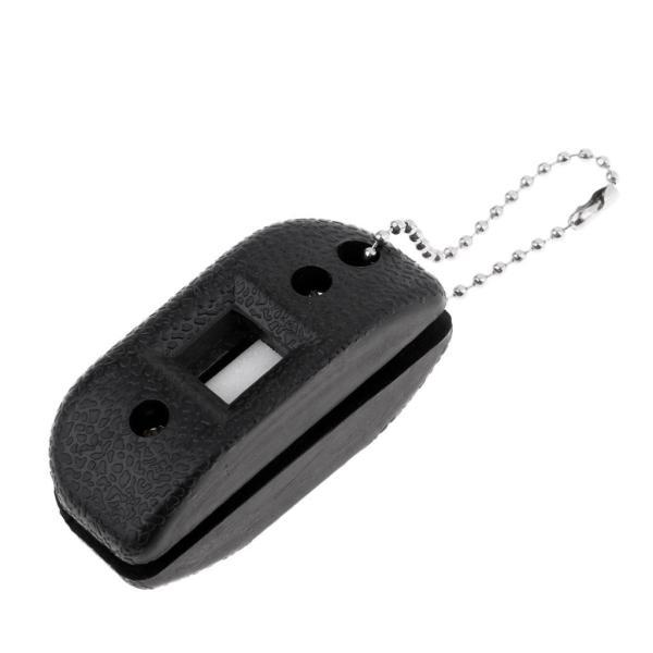 ブラック アイススケート削り器 ホッケーフィギュアスケートシャープナーコンディショナー