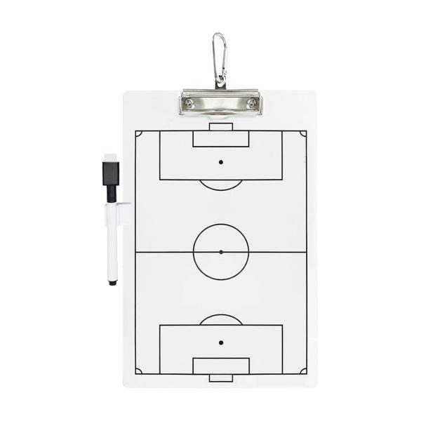 サッカーコーチングボード サッカーコーチングボード 審判ギア マーカーペン付き 戦略ボード 両面サッ...