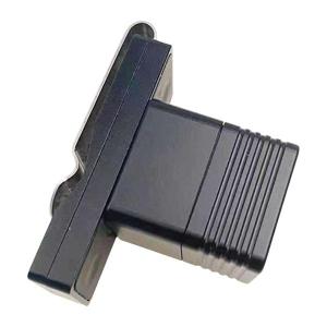 ビリヤード チョークホルダー ベルトクリップ キューチップメンテナンス 2 in 1 スクエアチョークケース ブラック