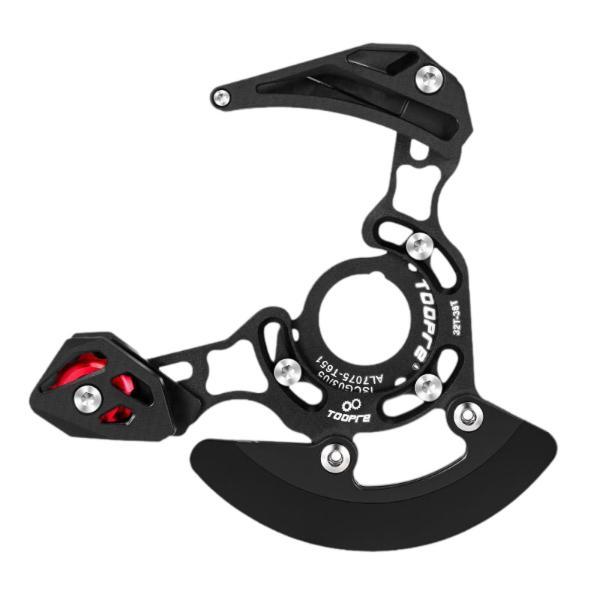 自転車チェーンガイド チェーンリングガード ポータブル ダイレクトマウントチェーンスタビライザー マ...