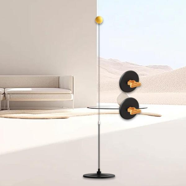 ボクシング反応ボール 吸盤ベーススピードボールで反応速度を向上 ブラック