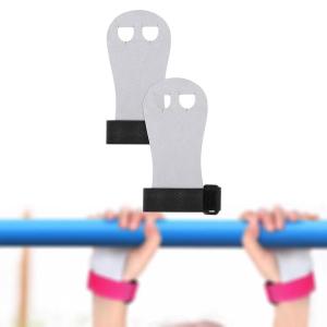 子供用体操ハンドグリップ 体操バー 手のひら保護 エクササイズ フィットネス用 ブラック L