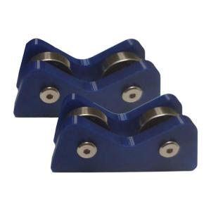 ビリヤードキュー 真直度チェッカー 真直度検出 クラブ バー ホーム用 ブルー 2個