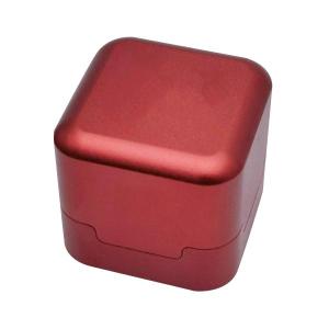 プールチョークホルダー 頑丈なスヌーカーチョークボックス コンパクト ビリヤードチョーク キャリーケース レッド