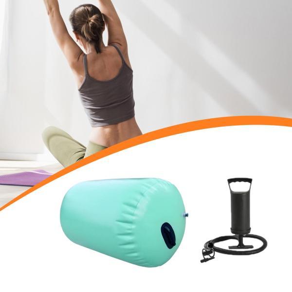 エアローラー ポータブル多目的体操バレル エクササイズ ヨガ 屋外用 60cmx80cm