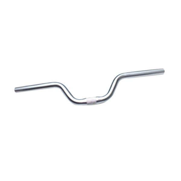 マウンテンバイクハンドルバーライザー 25.4mm 580mm 80mm 高さ 軽量 交換用 シルバ...