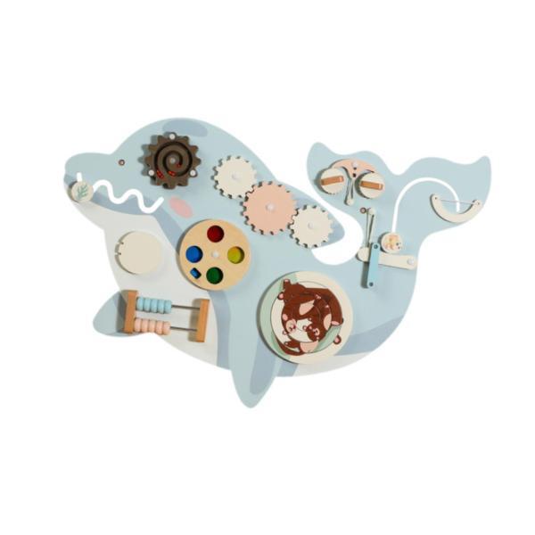 壁に忙しいボードパネル教育おもちゃインタラクティブ木製おもちゃ壁おもちゃ玩具男の子の女の子プレイルー...